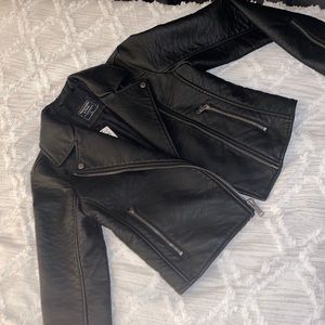 Abercrombie & Fitch leather jacket